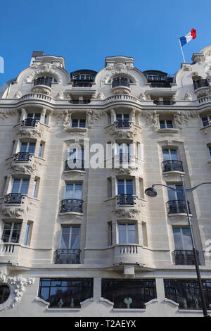 L'Hotel Lutetia, un hotel a 5 stelle situato in Boulevard Raspail - Parigi, Francia Foto Stock