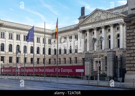 Germania: sede del Bundesrat, alla House of Lords of Prussia su Leipziger Straße in Berlin. Foto dal 18 marzo 2019. | Utilizzo di tutto il mondo Foto Stock