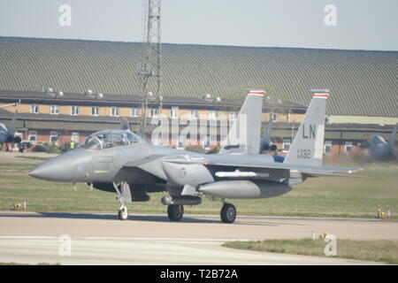 McDonnell Douglas F-15E Strike Eagle Foto Stock