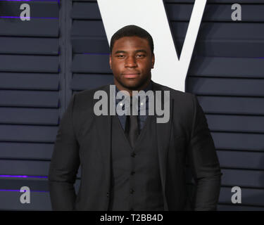 Vanity Fair Oscar Party presso il Wallis Annenberg Center for the Performing Arts il 24 febbraio 2019 a Beverly Hills, la California offre: Okieriete Onaodowan dove: Los Angeles, California, Stati Uniti quando: 24 Feb 2019 Credit: Sheri Determan/WENN.com Foto Stock