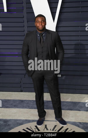 Vanity Fair Oscar Party presso il Wallis Annenberg Center for the Performing Arts il 24 febbraio 2019 a Beverly Hills, la California offre: Okieriete Onaodowan dove: Los Angeles, California, Stati Uniti quando: 24 Feb 2019 Credit: Sheri Determan/WENN.com Foto Stock