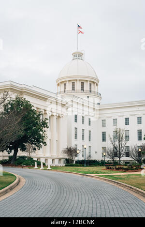 L'Alabama State Capitol, a Montgomery in Alabama Foto Stock
