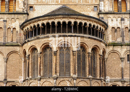 Elemento architettonico della cattedrale di Bonn Foto Stock