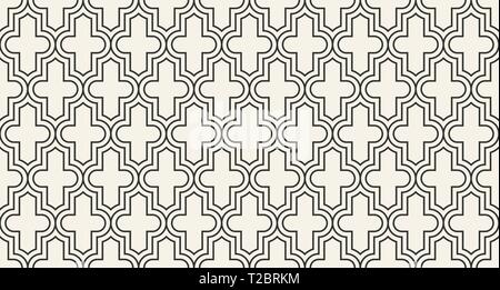 Islamico ornamentali geometrici sfondo. Illustrazione Vettoriale di astratta islamico seamless disegno geometrico per il tuo design Illustrazione Vettoriale