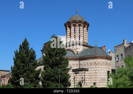 Biserica Sfântul Anton. Chiesa a Bucarest, in Romania. Per scattare foto in aprile 2018 Foto Stock