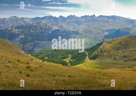 Vedute del resort di risoul Francia Foto Stock