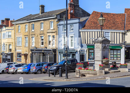 Hadleigh Town Centre, Suffolk, Inghilterra, Regno Unito, GB Foto Stock