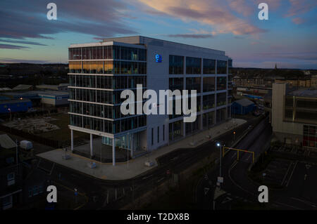 Annan House, Aberdeen City Centre Office Block per le società petrolifere e di gas naturale. Foto Stock