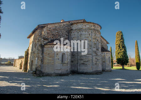 Basilica di Santa Giulia di Bonate Sotto Bergamo Foto Stock