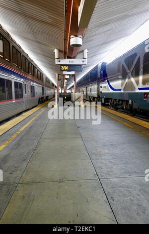 La Union Station, Los Angeles, California, Stati Uniti d'America Foto Stock