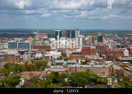 Stati Uniti d'America di Birmingham in Alabama panoramica della città meridionale di AL Foto Stock
