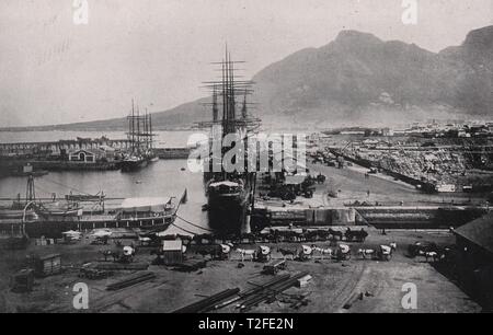 Il dock, Città del Capo Foto Stock