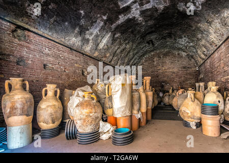 Opinioni dei Mercati Traianei (Traiano disponibile sul mercato), parte dei Fori Imperiali di Roma, lazio italia Foto Stock