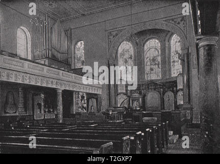 Wesley's Chapel, City Road Foto Stock