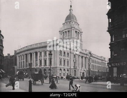 Nuova centrale Tribunale Penale, Old Bailey Foto Stock