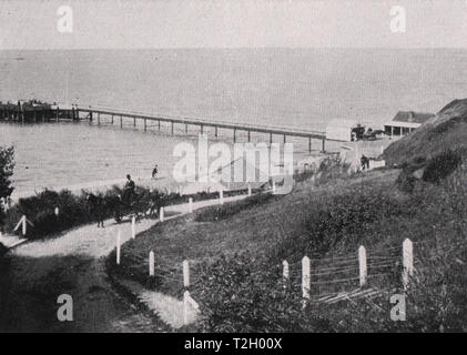 Totland Bay Foto Stock