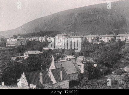 San Bonifacio Downs, Ventnor Foto Stock