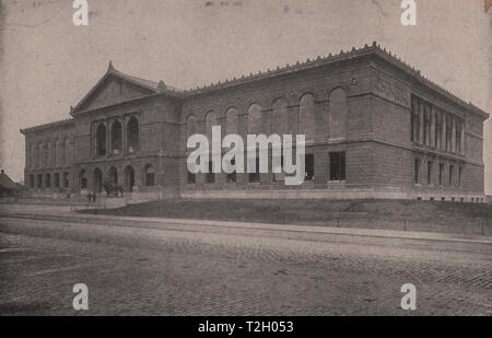 L'Istituto d'arte, Michigan Avenue Foto Stock