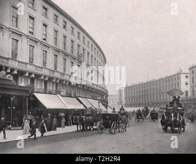 Regent Street, Il quadrante Foto Stock