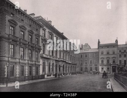 St. James's Square - un angolo tranquillo Foto Stock