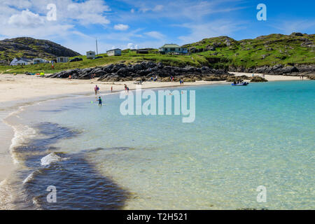 : Achmelvich Beach in Highland, Scozia, Europa Foto Stock