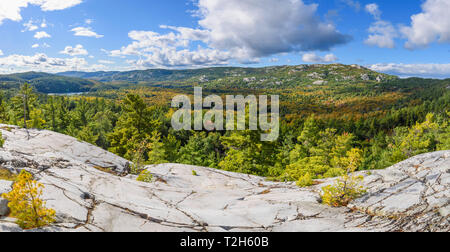 La Cloche Silhouette Trail a Killarney Provincial Park, Ontario, Canada, America del Nord Foto Stock