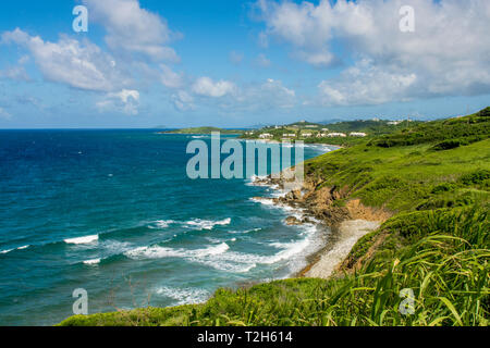 Costa di Saint Croix, Isole Vergini Americane Foto Stock