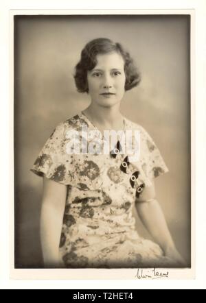 Primi anni venti fotografia di Dorice Stainer (un noto coreografo e fondatore di Hurst Lodge Scuola in Ascot Berkshire e anche sorella o Leslie Howard) fotografato dal fotografo leader del tempo, Elwin Neame, U.K. Foto Stock