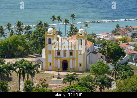 Il Carmo chiesa a Olinda è una delle più antiche chiese cattoliche in Brasile Foto Stock