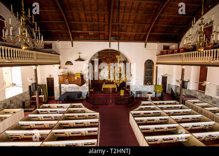Storico di Federico chiesa luterana, Charlotte Amalie, san Tommaso, Isole Vergini USA, Caraibi Foto Stock