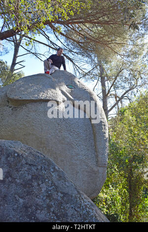 La foresta incantata di Orrius a Barcellona Foto Stock