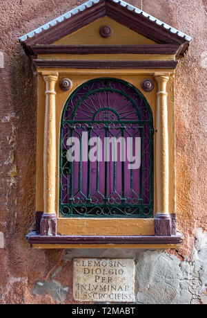 L'Italia, Venezia, dettagli di edifici in tipico stile veneziano. Foto Stock