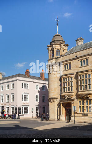 La Oxford Scuola Martin e Kings Arms Pub in Oxford Foto Stock