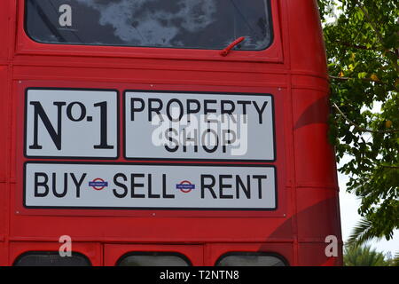 Double Decker bus Foto Stock