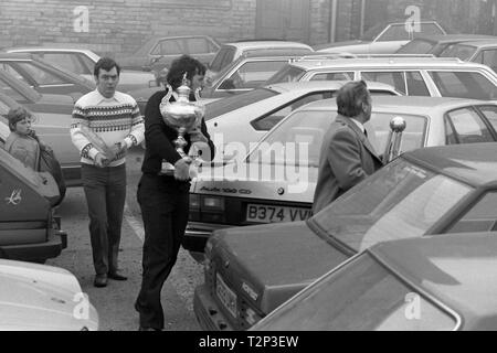 Fuoco a valle Parade Bradford City 1985 Foto Stock