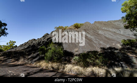 Wittenoom, Pilbara, Western Australia - la città deserta non su qualsiasi mappa per scoraggiare i visitatori dall incontro con il mortale amianto blu nella zona Foto Stock