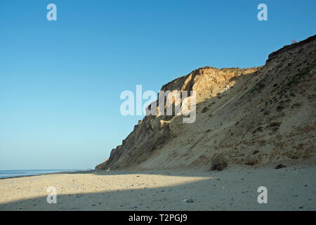 Le scogliere tra Est e West Runton, Norfolk, Regno Unito Foto Stock