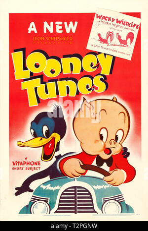 Looney Tunes Cartoon Stock Poster (Warner Brothers, 1940) Poster Riferimento File # 33751 992THA Foto Stock
