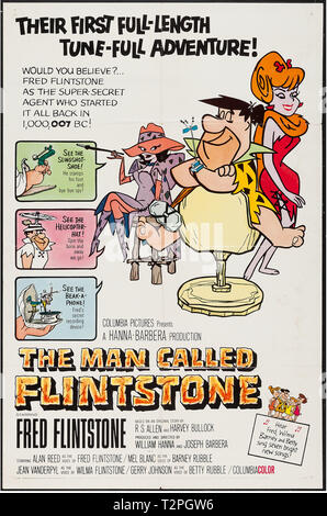 L'uomo chiamato Flinstone (Columbia, 1966). Poster di riferimento file # 33751 958THA Foto Stock