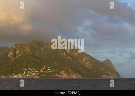 Scotts Testa, Dominica, dei Caraibi Foto Stock