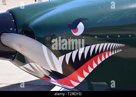 Varie immagini da un'esibizione aerea Foto Stock