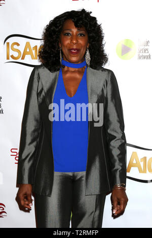 3 aprile 2019 - Burbank, CA, Stati Uniti d'America - LOS ANGELES - APR 3: Dawnn Lewis al decimo serie Indie Awards presso il Teatro di Colonia il 3 aprile 2019 a Burbank, CA (credito Immagine: © Kay Blake/ZUMA filo) Foto Stock