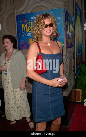 LOS ANGELES, CA. Settembre 16, 2000: Ex modello Rachel Hunter presso il world premiere in Hollywood, della Walt Disney Pictures' La Sirenetta II: Ritorno al mare. Immagine: Paul Smith/Featureflash Foto Stock