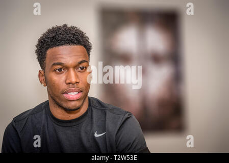 Daniel Sturridge Liverpool FC calciatore. Foto Stock