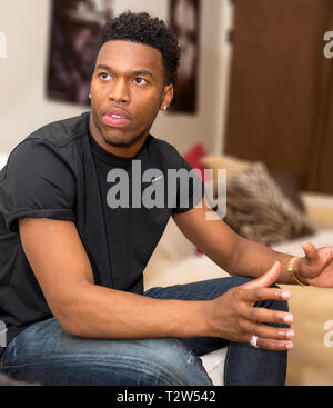 Daniel Sturridge Liverpool FC calciatore. Foto Stock