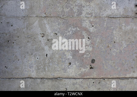 Di età compresa tra la parete di calcestruzzo. Può essere utilizzato come sfondo. Foto Stock