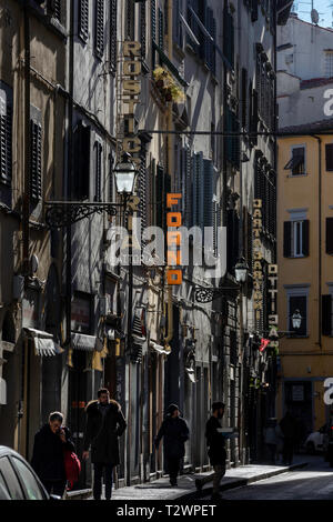 Firenze, Toscana, Italia. Picture Data: domenica 24 febbraio, 2019. Fotografia da Christopher Ison © Foto Stock