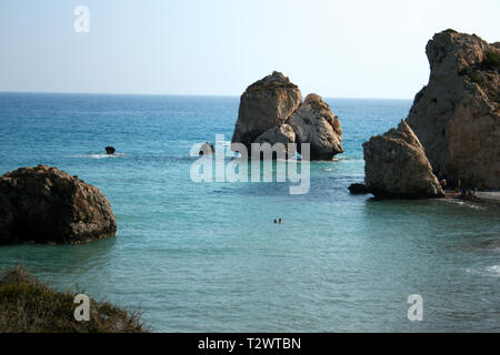 Roccia di Afrodite Foto Stock