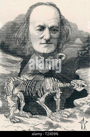 RICHARD OWEN (1804-1892) biologo inglese e paleontologo Foto Stock