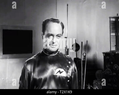 Screenshot degli alieni provenienti da Plan 9 from Outer Space Foto Stock